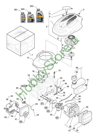 Picture of Motore - Carburatore, Serbatoio