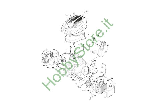 Picture of Motore - Carburatore, Serbatoio