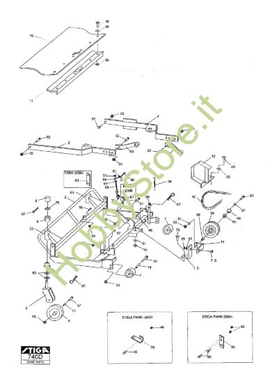 Picture of Flail Mower Lawn Rake