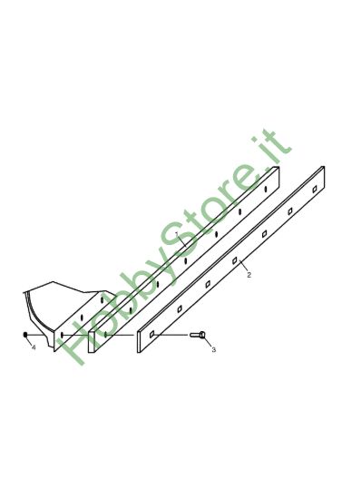 Picture of Rubber scraper blade 120 cm