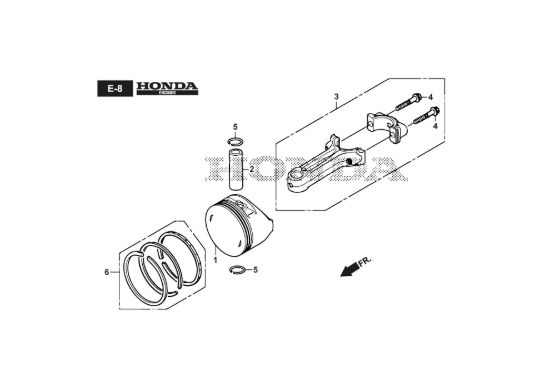 Picture of Pistone/Biella Motore