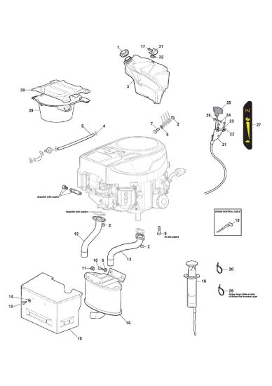 Picture of Motore - STIGA 17-19-21Hp