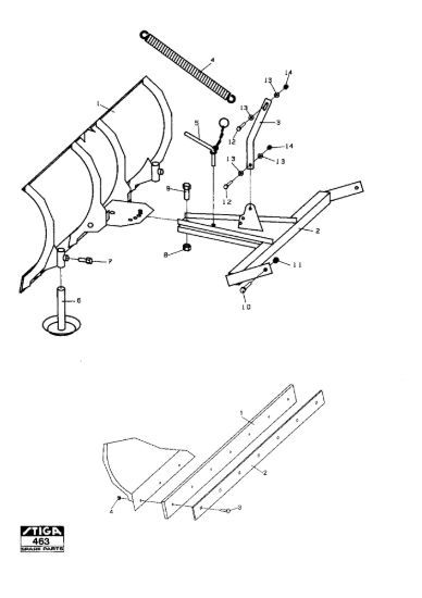Picture of Dozer Blade-Park Rubber Blade Kit
