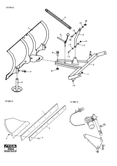 Picture of Dozer Blade-Park Rubber Blade Kit El.Adjustment Kit