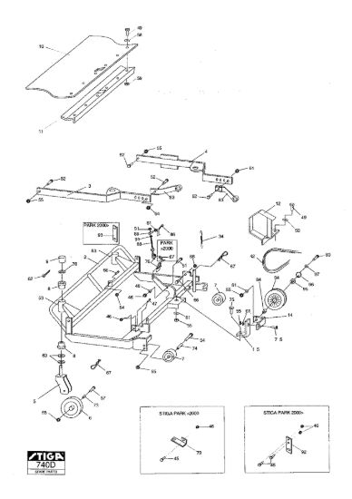 Picture of Flail Mower Lawn Rake