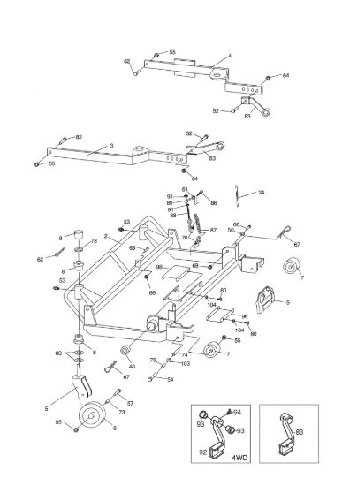 Picture of Flail Mower Lawn Rake