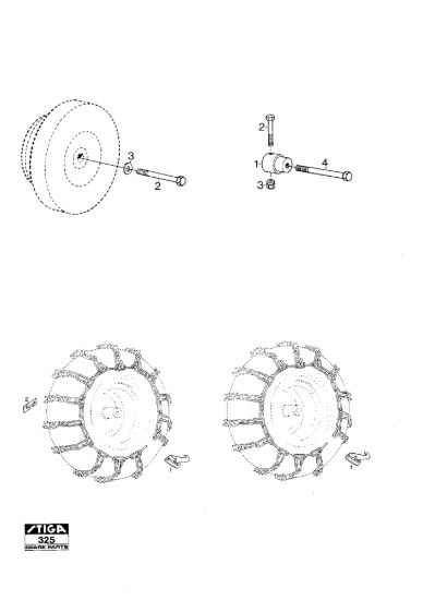 Picture of Wheel Weight Snow Chains