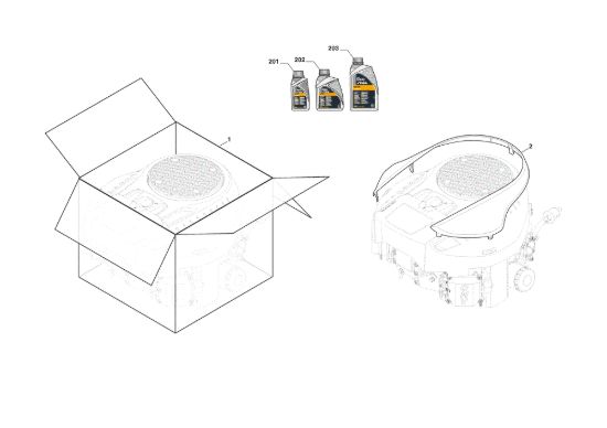 Picture of Motore Completo, Copertura Motore