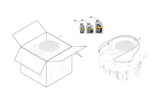 Picture of Motore Completo, Copertura Motore