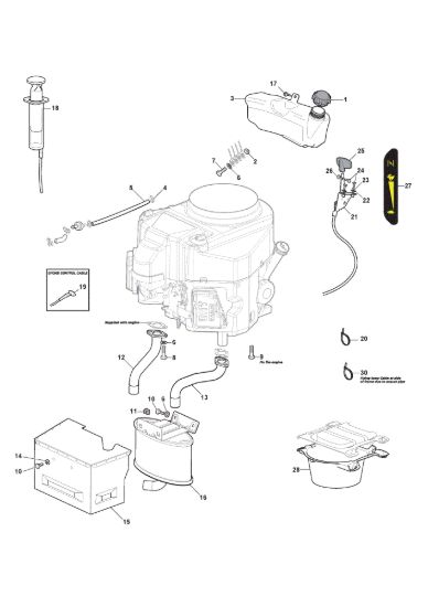 Picture of Motore - B&S 7200 20hp