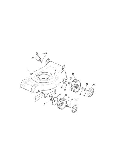 Picture of Chassis, Regolazione Altezza e Coprimozzi