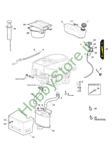 Picture of Motore - STIGA 17-19-21Hp