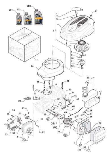 Picture of Motore - Carburatore, Serbatoio