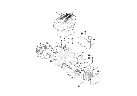 Picture of Motore - Carburatore, Serbatoio