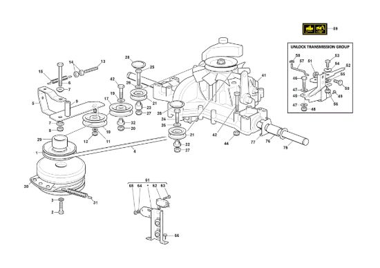 Picture of Gruppo Trasmissione TT con Frizione Elettromagnetica Ogura