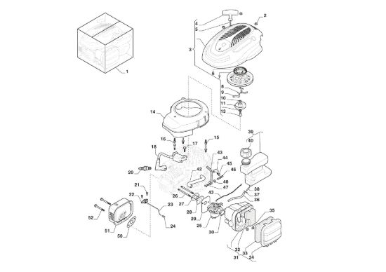 Picture of Motore - Carburatore, Serbatoio