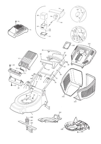 Picture of Chassis/Manico, Parte Sup
