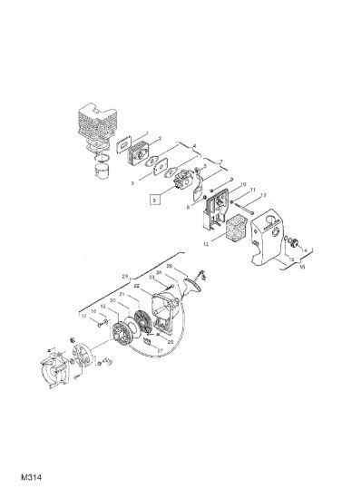 Picture of Brush Cutter Starter