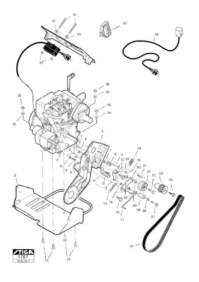 Picture of Belt Transmission Engine
