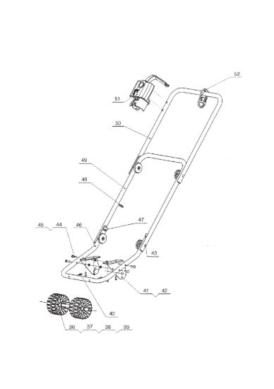 Picture of Handle, wheels