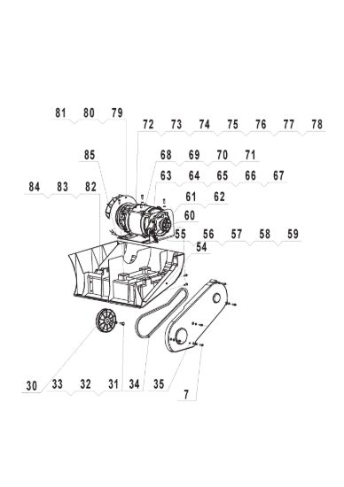 Picture of Engine, belts