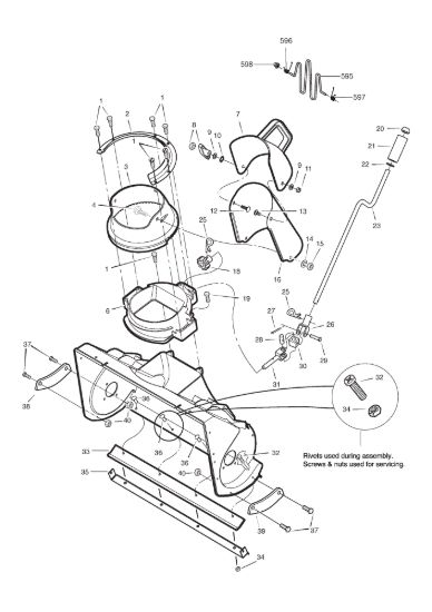 Picture of Chute, crank