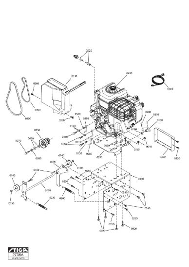 Picture of Engine, belts