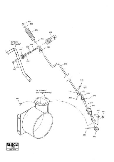 Picture of Chute crank