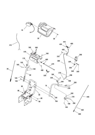 Picture of Handle, controls