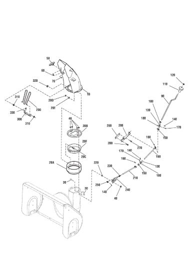 Picture of Chute, crank