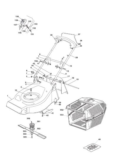 Picture of Chassis Grass Collector