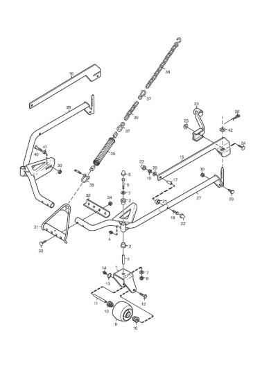Picture of Mower Deck 125 Combi Pro Frame