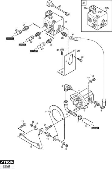 Picture of PTO-pump