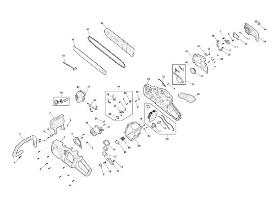 Picture of Motosega a Batteria