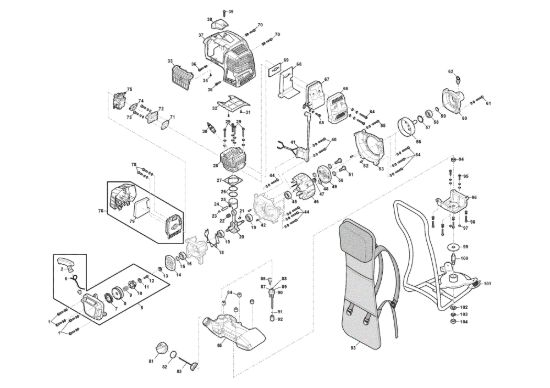 Picture of Motore, Serbatoio Carburante, Zaino