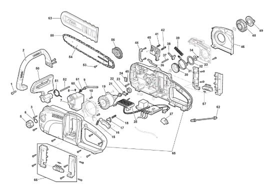Picture of Motosega a Batteria