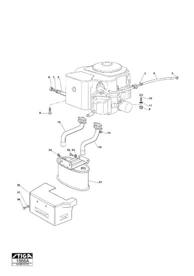 Picture of Engine (Kohler 20, 22 Hp)