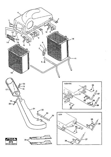 Picture of Grass Catcher (Fits Tractor 12/39)
