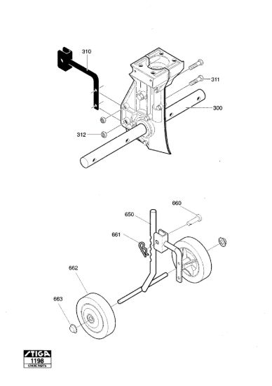 Picture of Transmission Support Wheels