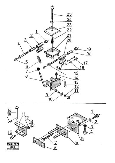 Picture of Clutch Unit Mounting Plate