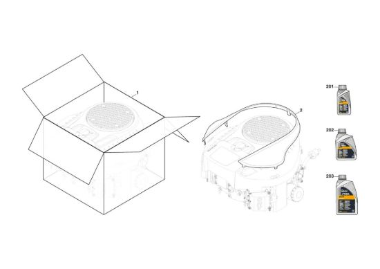 Picture of Motore Completo, Copertura Motore