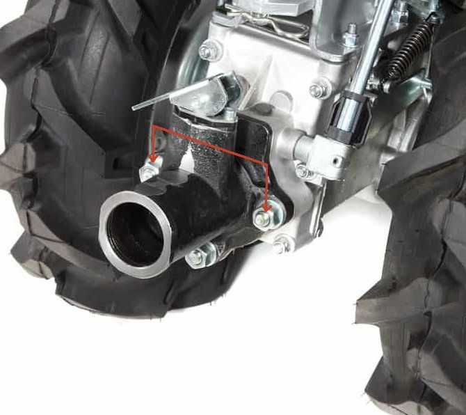 distanza tra i fori dell'attacco