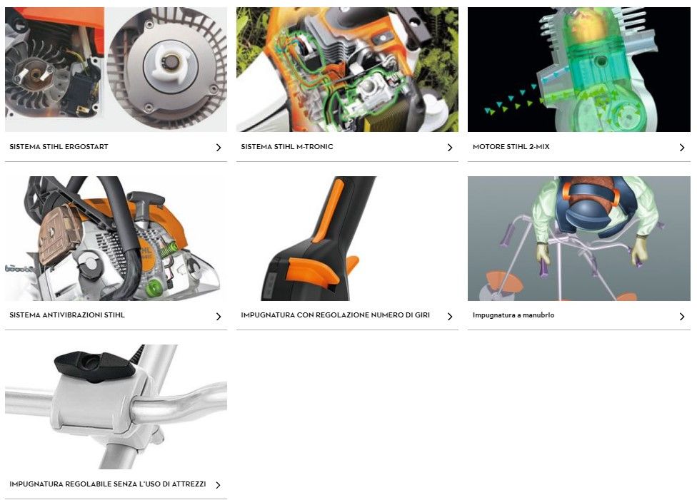 caratteristiche decespugliatore fs460 stihl