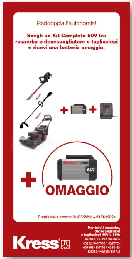 Promo Kress valida fino 31 luglio 2024