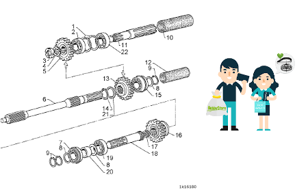 Acquista ricambi originali per mototrivelle Oleo-Mac su HobbyStore.it