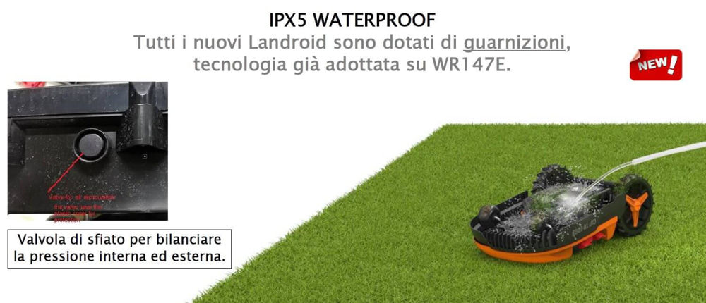 caratteristiche robot worx